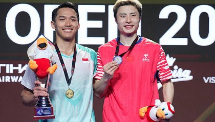 石宇奇20连胜戛然而止 国羽1冠3亚结束丹麦之旅