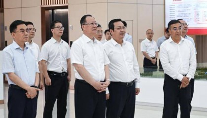 湖南省省长毛伟明在雄安新区考察
