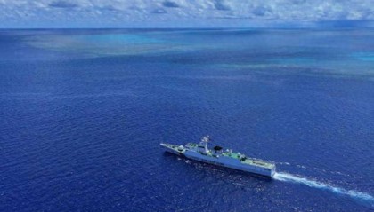 军警齐出动，中方正式通知联合国，黄岩岛主权已定，菲向美讨说法