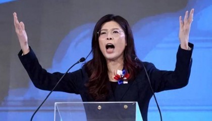 郑丽文：台湾在最危险时刻，两岸必须和平稳定，否则一切都免谈！