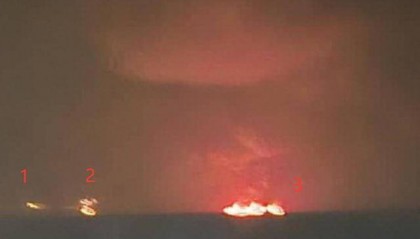 霍尔木兹海峡突发大火！特朗普警告：1400万人立即撤离德黑兰！