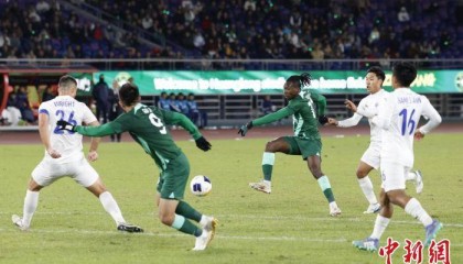 亚冠二级联赛：浙江队4比2逆转战胜狮城水手队