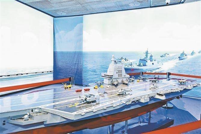 长4.5米！“福建舰”模型在厦门首次亮相