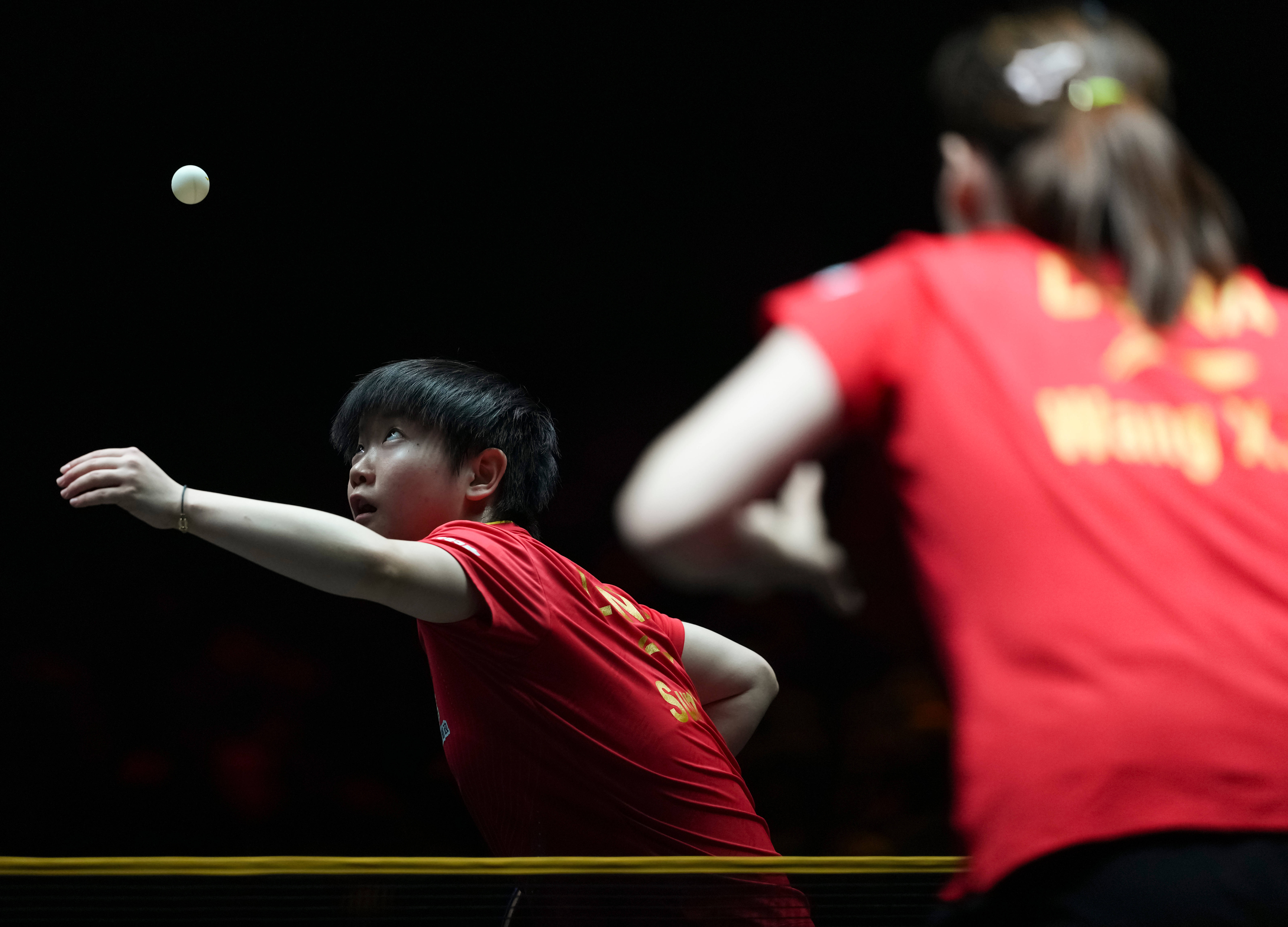 （体育）乒乓球——WTT中国大满贯赛：孙颖莎晋级女单八强