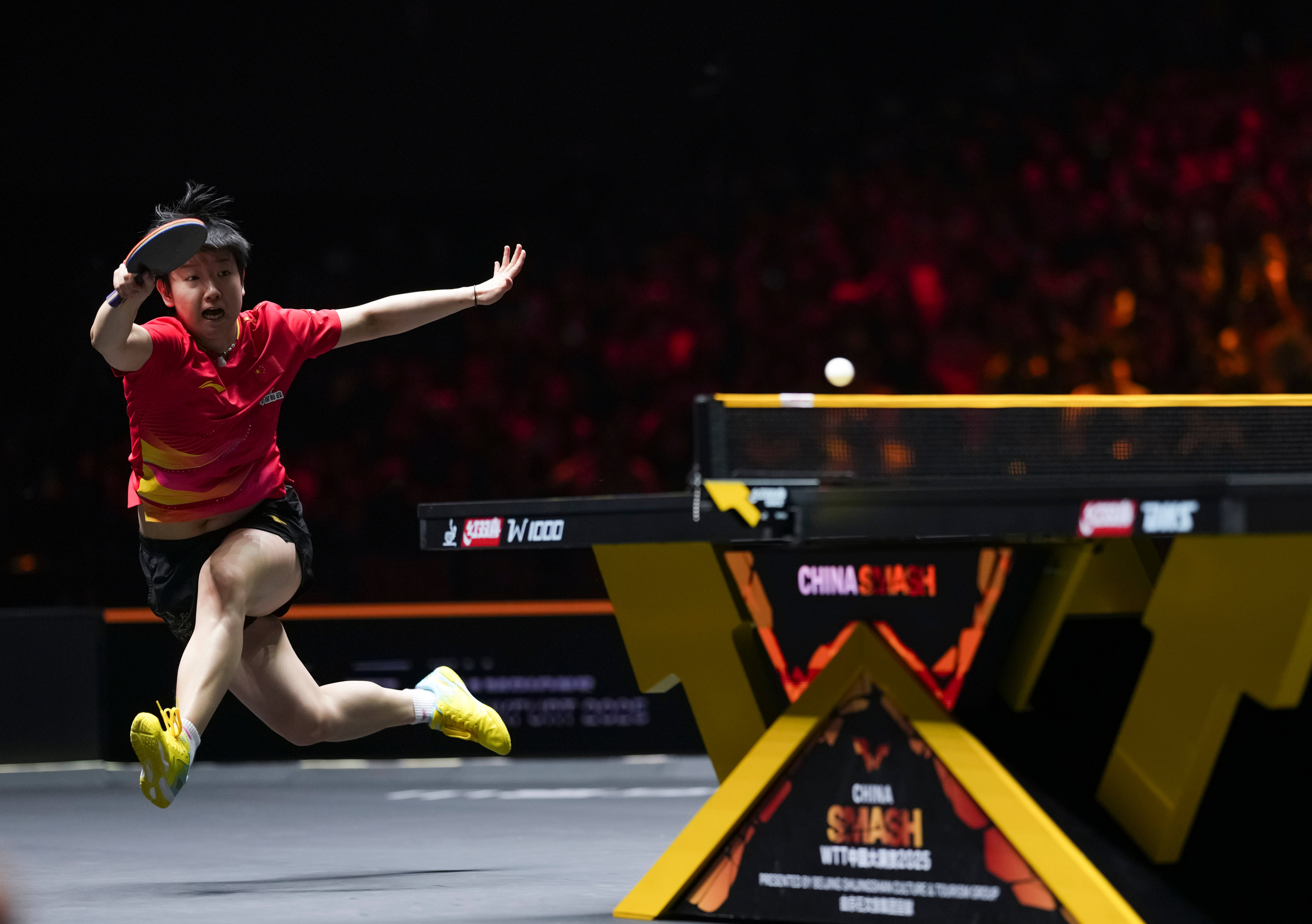 （体育）乒乓球——WTT中国大满贯赛：孙颖莎晋级女单八强