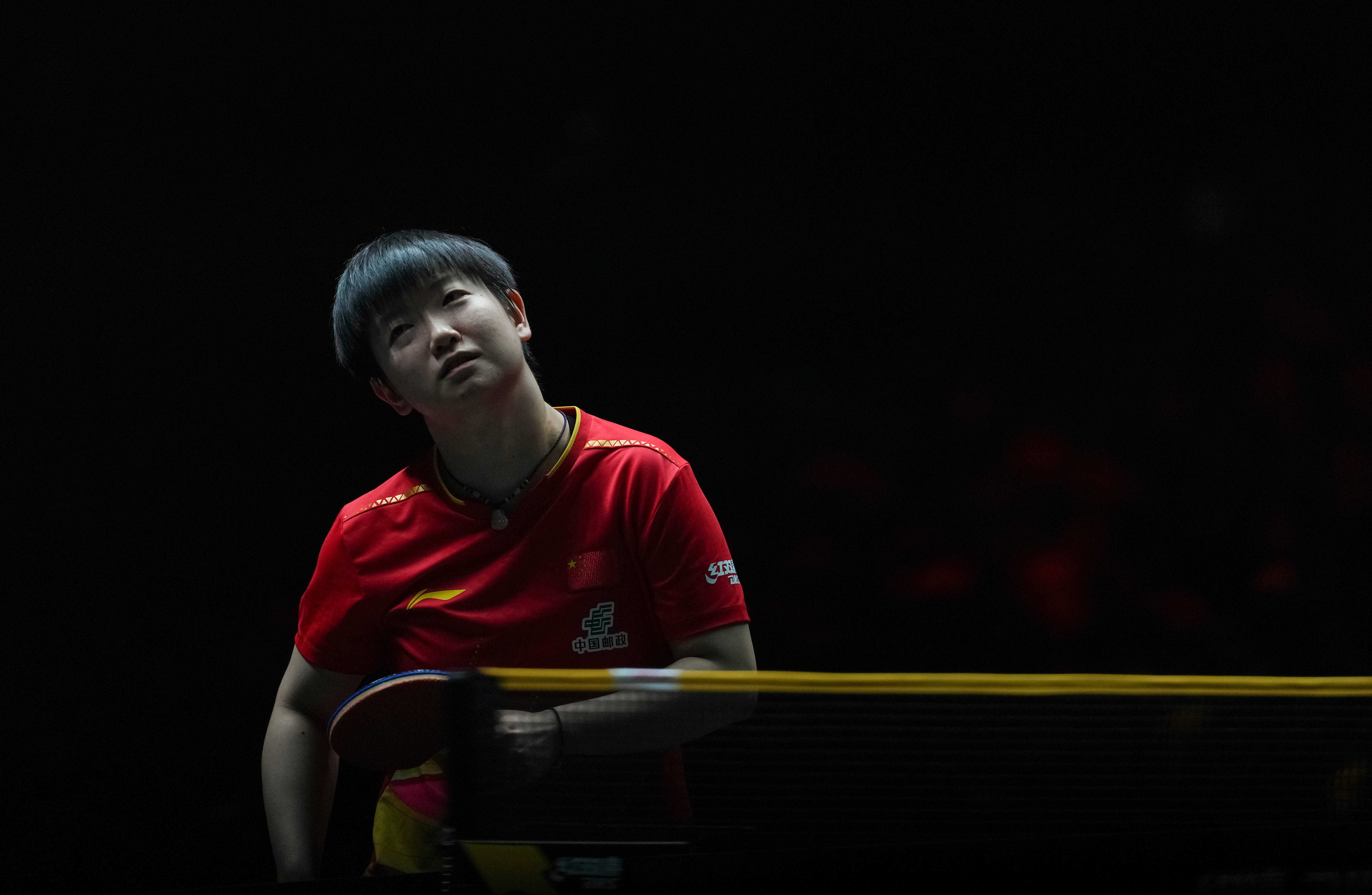 （体育）乒乓球——WTT中国大满贯赛：孙颖莎晋级女单八强