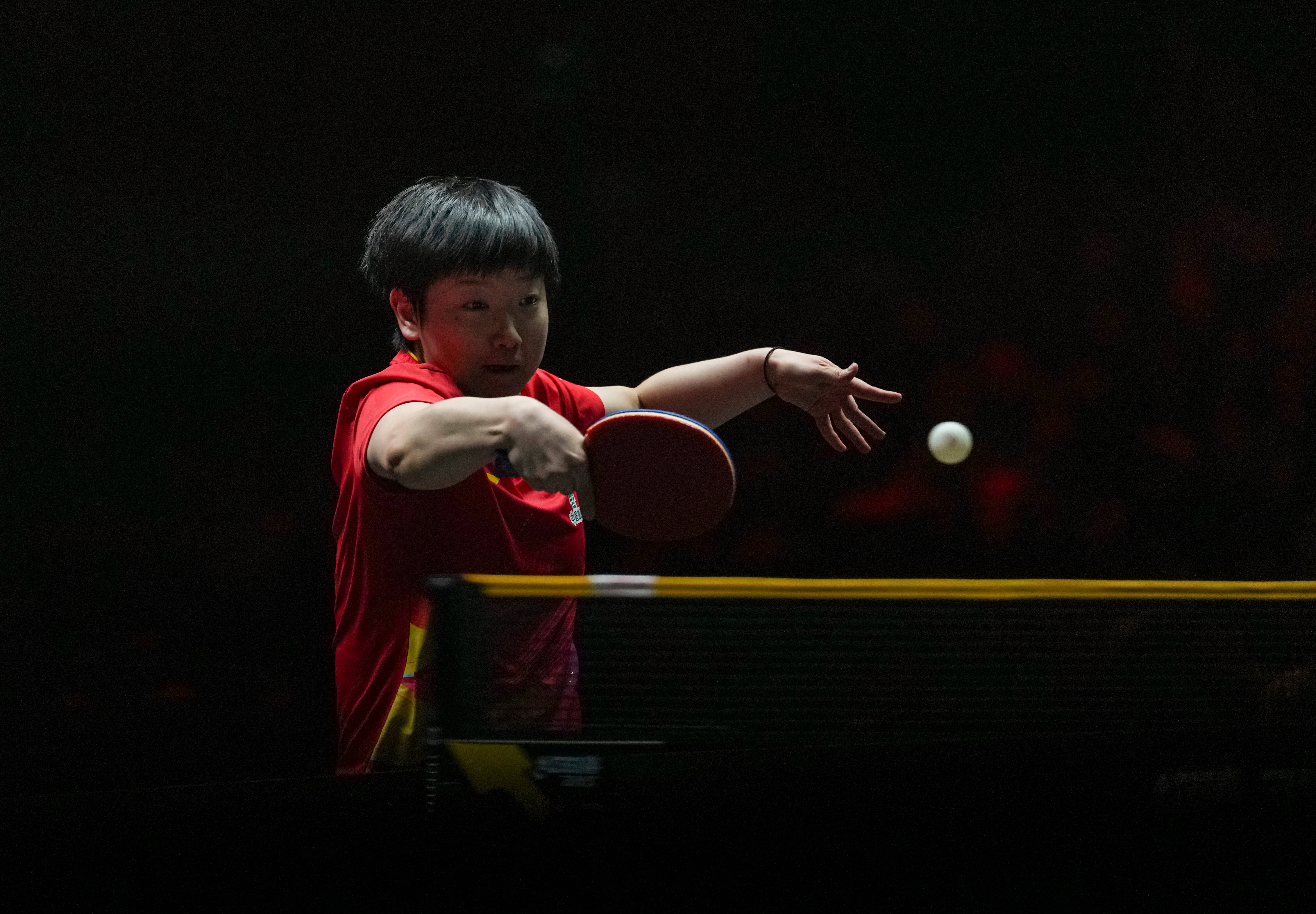 （体育）乒乓球——WTT中国大满贯赛：孙颖莎晋级女单八强