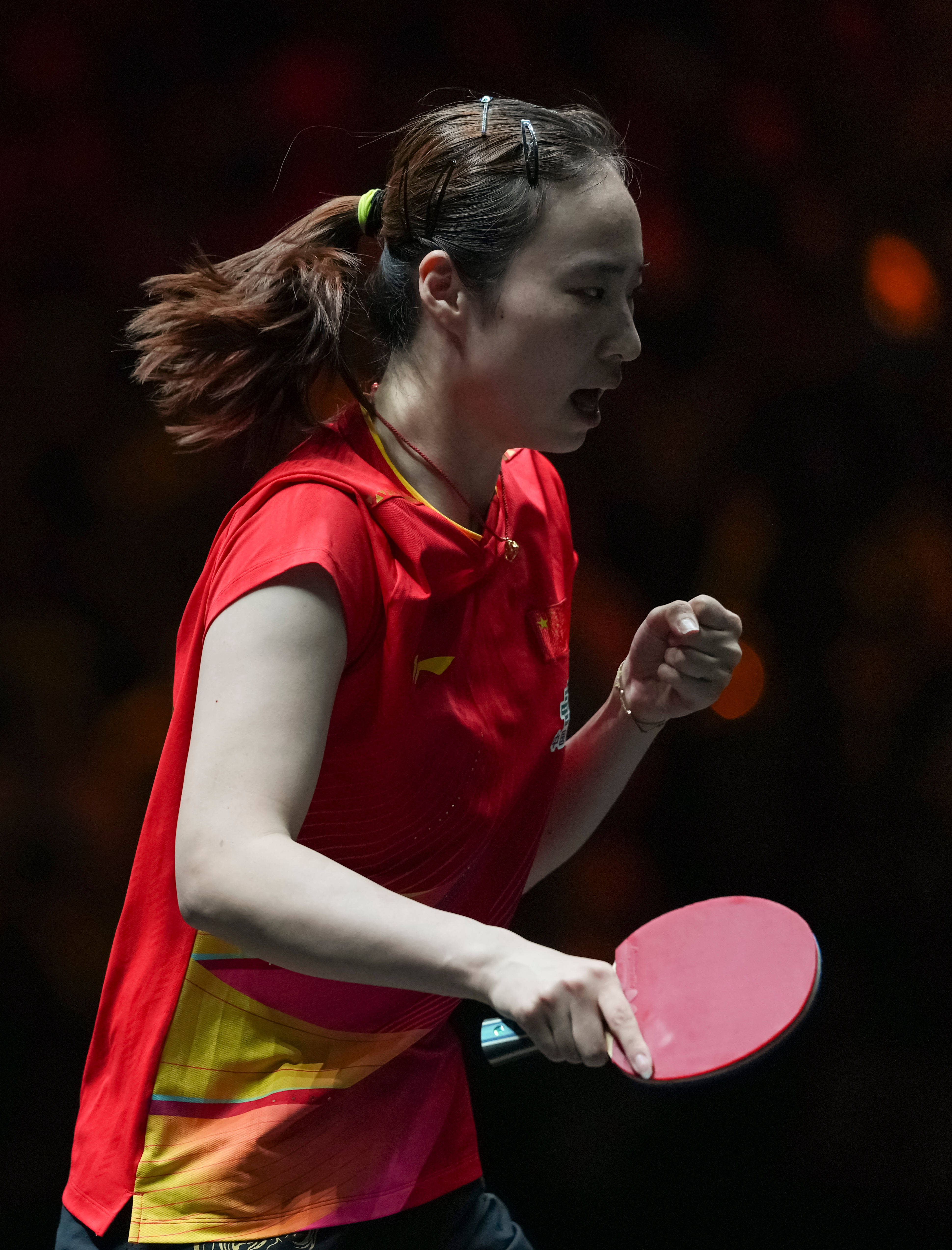 （体育）乒乓球——WTT中国大满贯赛：孙颖莎晋级女单八强