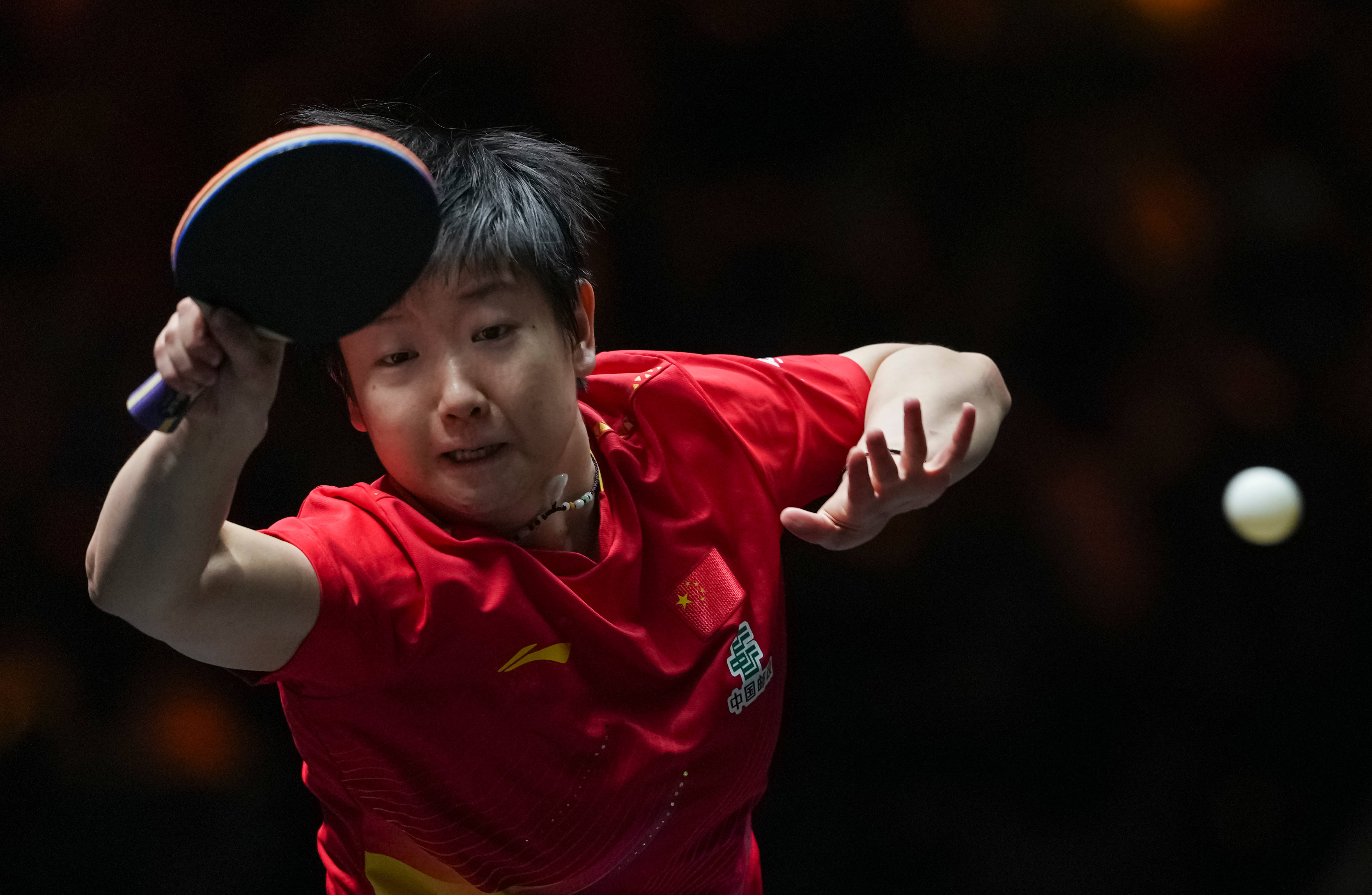 （体育）乒乓球——WTT中国大满贯赛：孙颖莎晋级女单八强