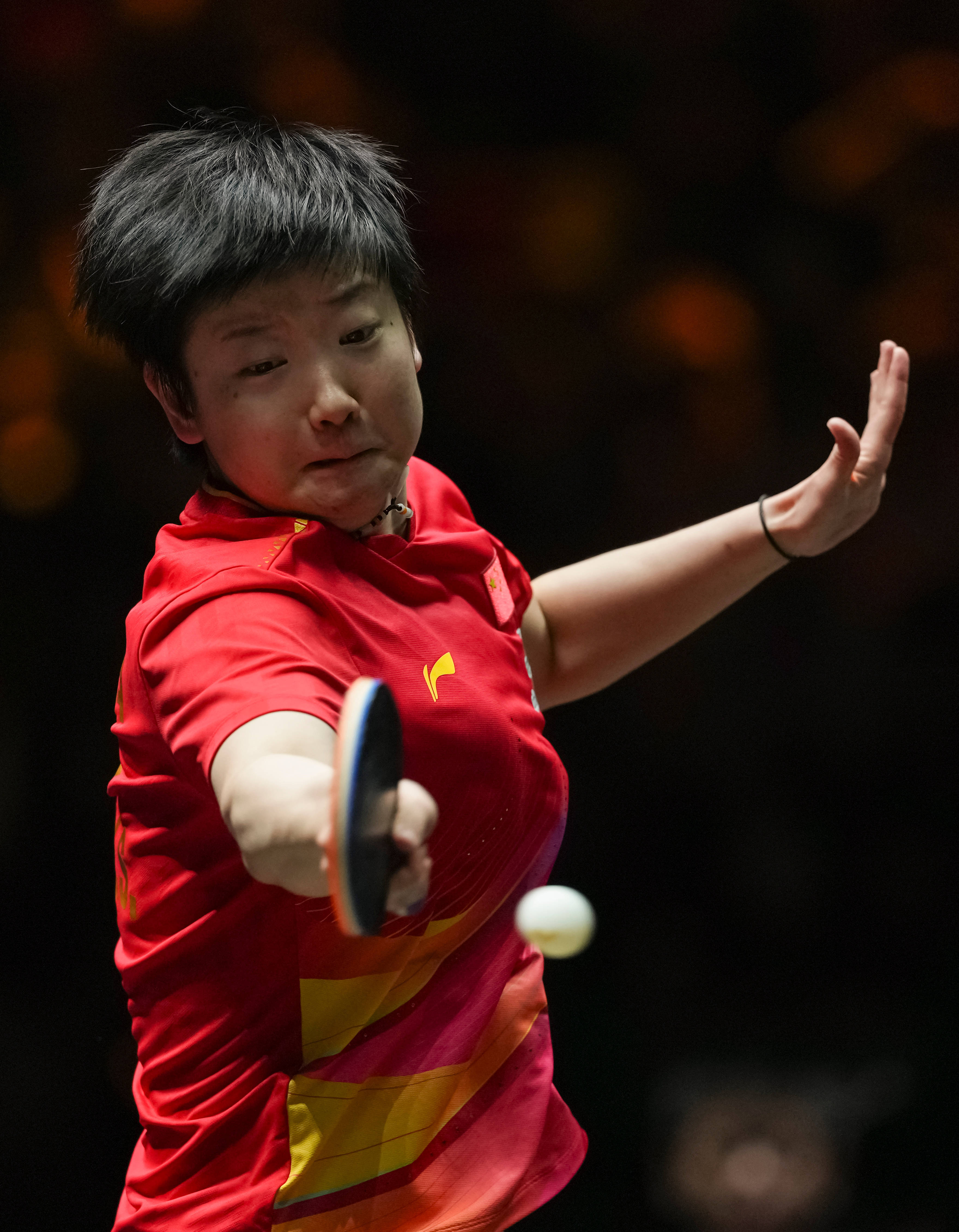 （体育）乒乓球——WTT中国大满贯赛：孙颖莎晋级女单八强