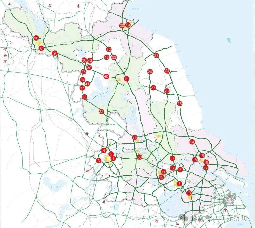 返程开始，江苏部分高速入口关闭