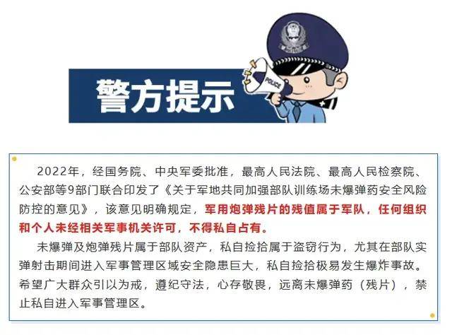 解放军报警！有人拾取3吨多炮弹残片卖钱，甚至有完整弹头？