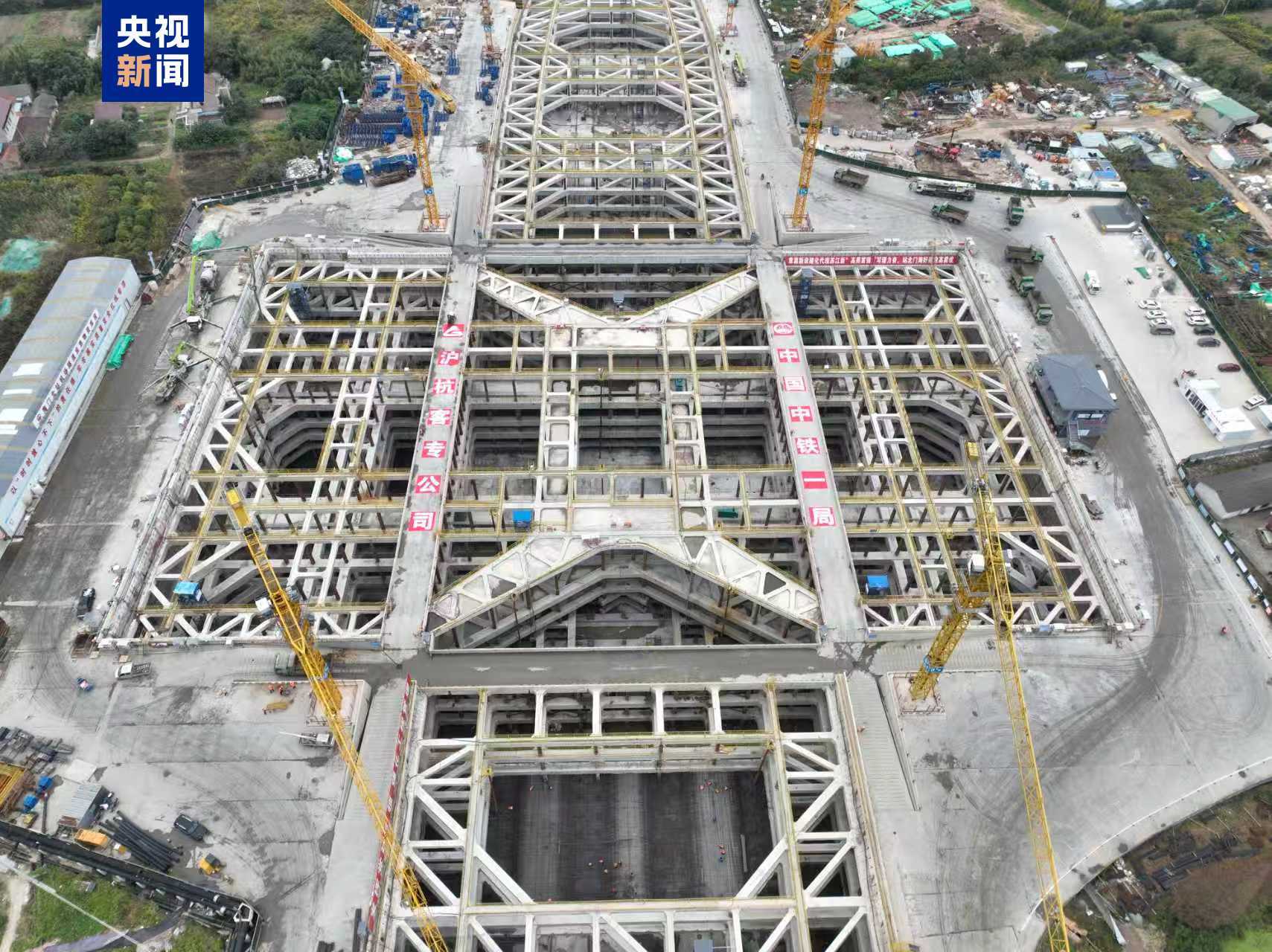 成功“封底”！上海至南京至合肥高铁最新建设进展